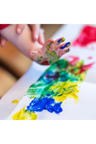 3 tubes de peinture aux doigts lavable - Dès 2 ans