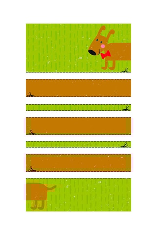 Atelier d'apprentissage de découpe - De 3 à 6 ans