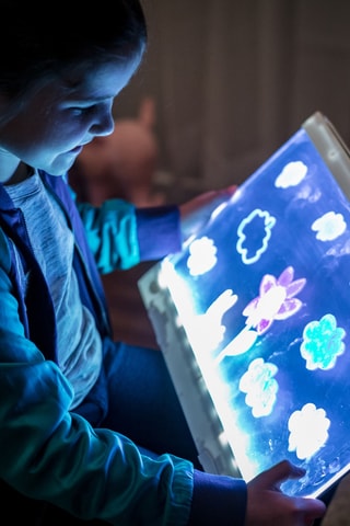 Tableau noir LED à colorier Dès 6 ans