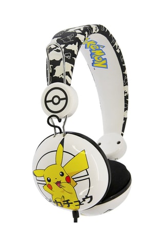 Casque audio - Blanc, jaune et noir