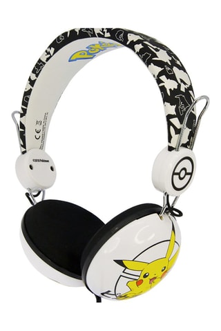 Casque audio - Blanc, jaune et noir