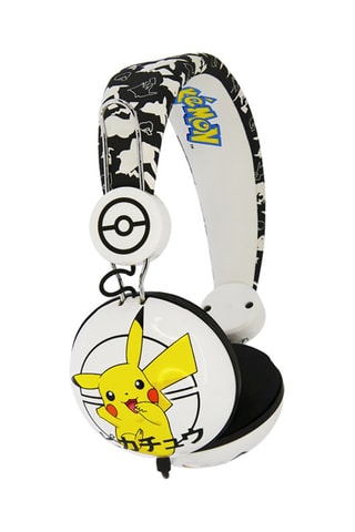 Casque audio - Blanc, jaune et noir