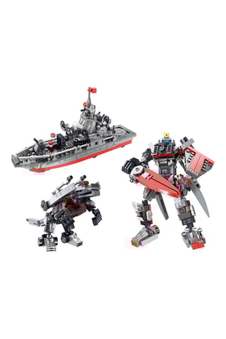 Jeu de construction TechKidz - 3 en 1 - 418 briques