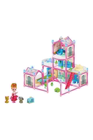 Maison de poupées TechKidz - 55 cm - 192 pcs