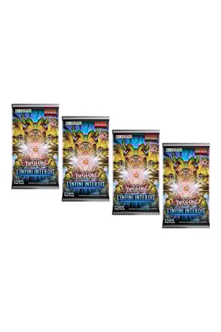 Yu-Gi-Oh! - 4 Boosters - L'Infini Interdit
