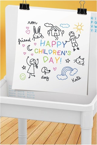 Table de construction TechKidz - Chaises et rangements