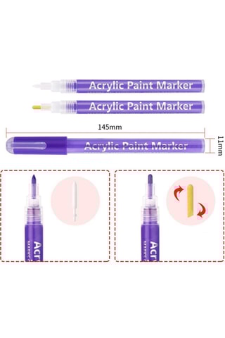 28 feutres TechKidz - Marqueurs acryliques