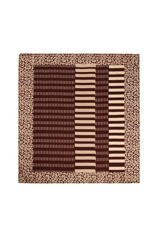 Carré en soie Hodette - Marron