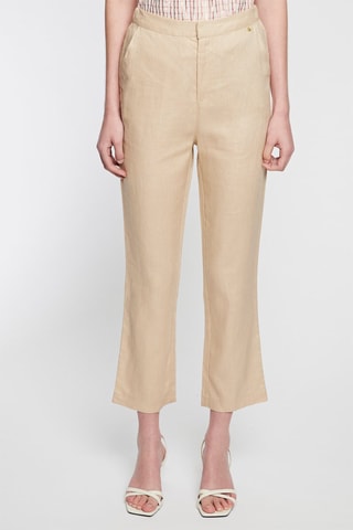 Pantalon en lin - 
Beige