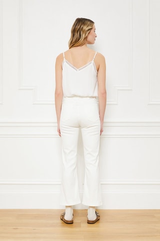 Jean taille haute Palmira - Blanc