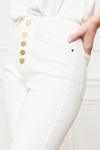 Jean taille haute Palmira - Blanc