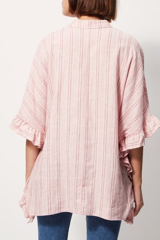 Cape en lin Chiquita Rose