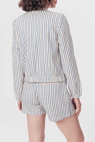 Veste Venceslas - Blanc et bleu