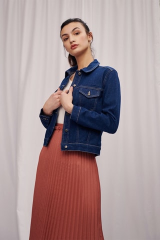 Veste en jean Vladislas - Bleu