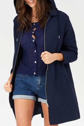 Parka à capuche Latina - Bleu marine