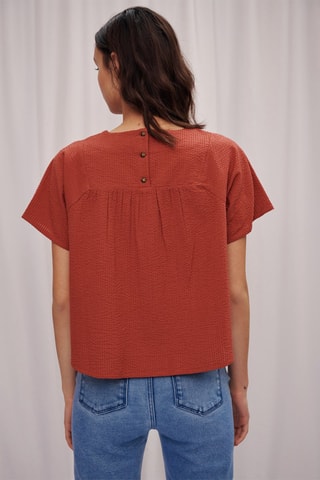 Top Thibor - Rouge brique