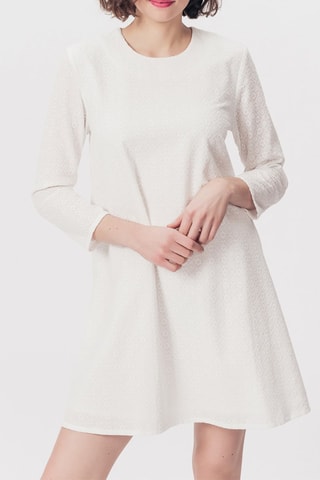 Robe trapèze Roucoule Ivoire