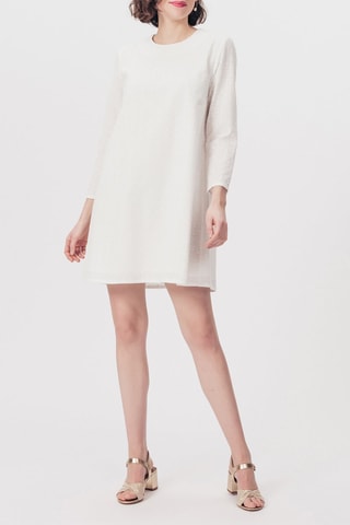 Robe trapèze Roucoule Ivoire