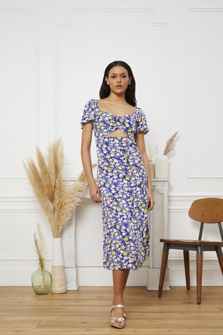 Robe longue Ricaela - Mauve