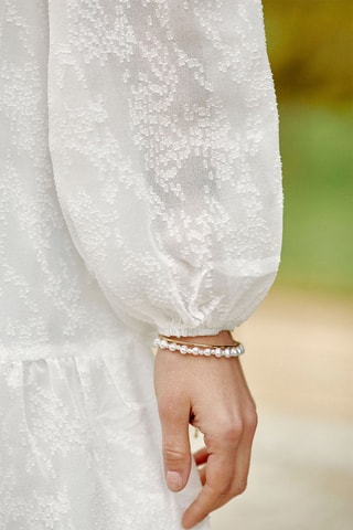 Robe patineuse Roberta - Blanc