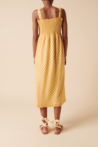Robe longue - 
Jaune