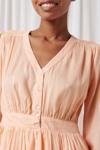 Robe droite - 
Pêche