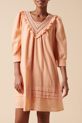 Robe droite - 
Pêche