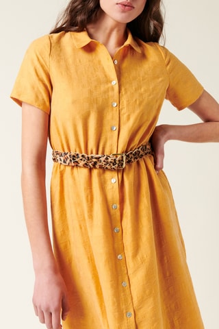 Robe longue - 
Jaune
