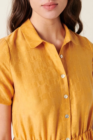 Robe longue - 
Jaune