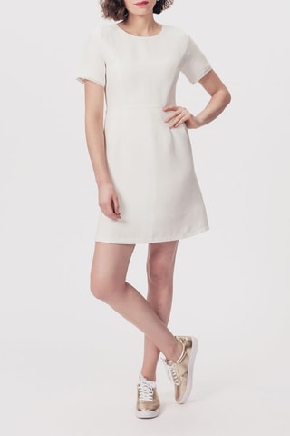 Robe droite Richard Ivoire