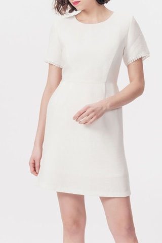 Robe droite Richard Ivoire