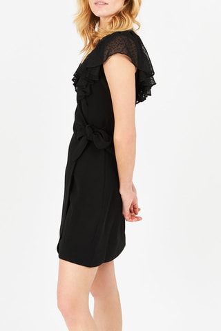 Robe portefeuille Noir