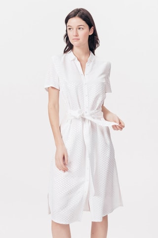 Robe chemise Reyna - Blanc