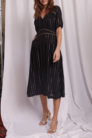 Robe longue - 
Noir