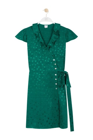 Robe portefeuille - 
Vert