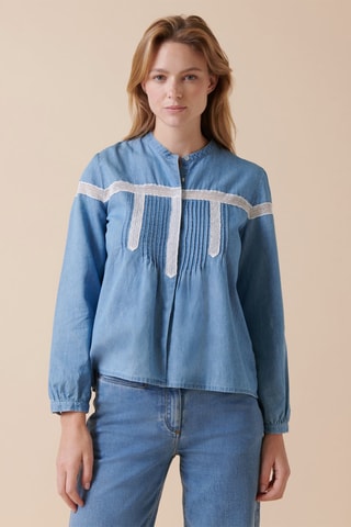 Chemisier Castillo - Bleu