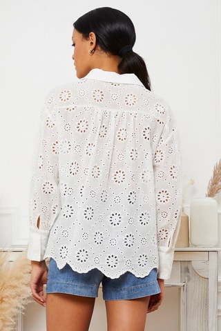 Chemisier Calina - Blanc