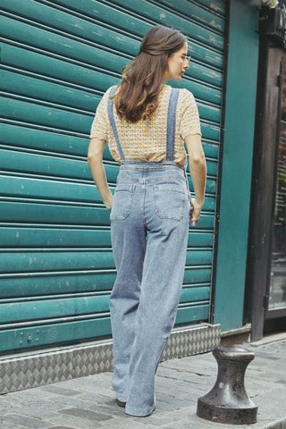 Salopette Yvette - Bleu