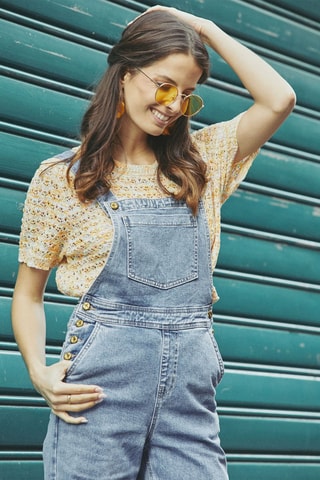 Salopette Yvette - Bleu