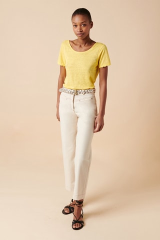 T-shirt Antonia - Jaune