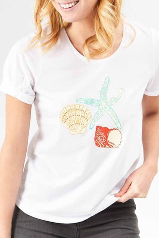 T-shirt Alypso - Blanc