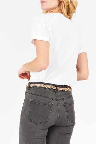 T-shirt America - Blanc