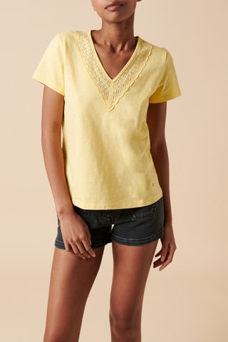 T-shirt - 
Jaune