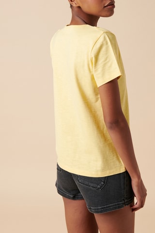 T-shirt - 
Jaune