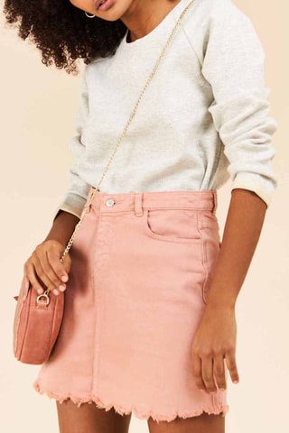 Sweat Gris clair chiné