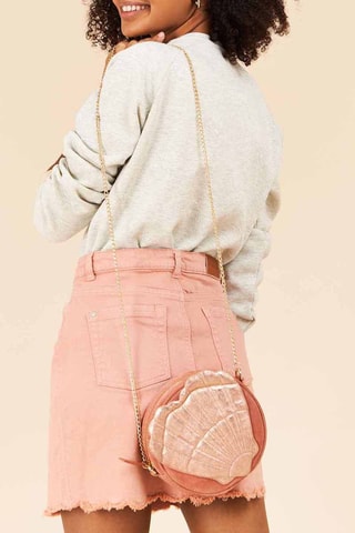 Sweat Gris clair chiné