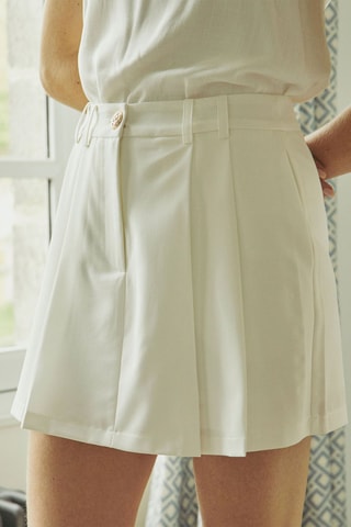 Short taille haute Ione - Blanc