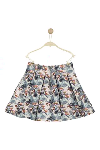 Jupe patineuse Jokary - Blanc et vert