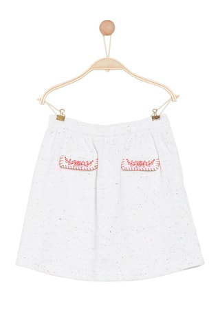 Jupe patineuse Jipsy - Blanc