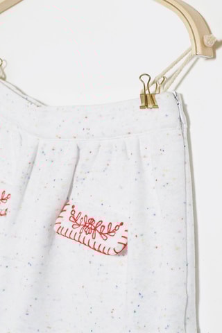 Jupe patineuse Jipsy - Blanc